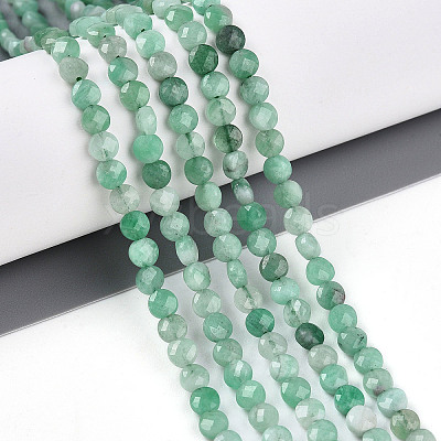 Natural Emerald Beads Strands G-T141-64-1