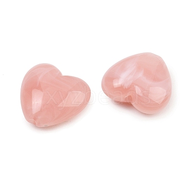 Two-tone Opaque Acrylic Beads AC-CBA8E7E-01J-1