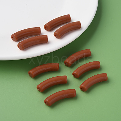 Opaque Acrylic Beads MACR-S372-002B-17-1342-1