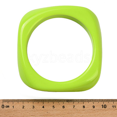 Acrylic Bangles for Women BJEW-G356-01B-1
