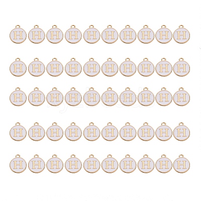 Golden Plated Alloy Charms ENAM-SZ0001-25A-H-1