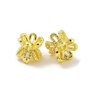 Brass Bead Caps KK-L075-021G-01-1