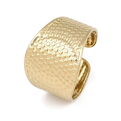 304 Stainless Steel Cuff Rings RJEW-D332-012J-G-1