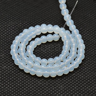 Round Opalite Beads Strands X-GLAA-F033-6mm-01-1