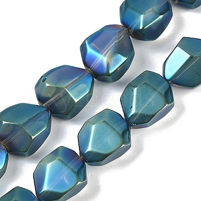 Electroplate Glass Beads Strands EGLA-C009-01A-FR06-1