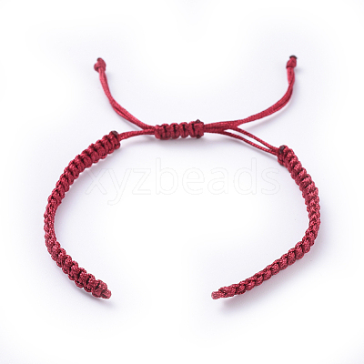 Braided Nylon Cord for DIY Bracelet Making X-AJEW-M001-M-1