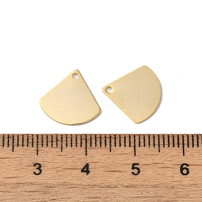 Brass Pendants X-KK-P259-08G-1