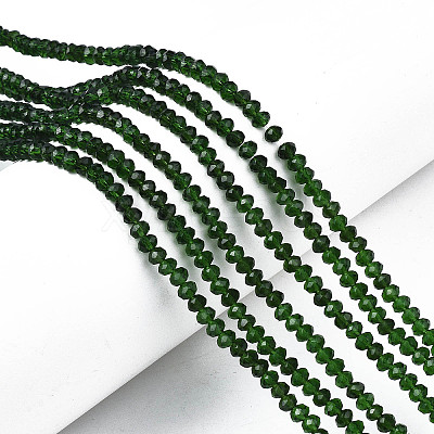 Glass Beads Strands EGLA-A034-T1mm-D24-1