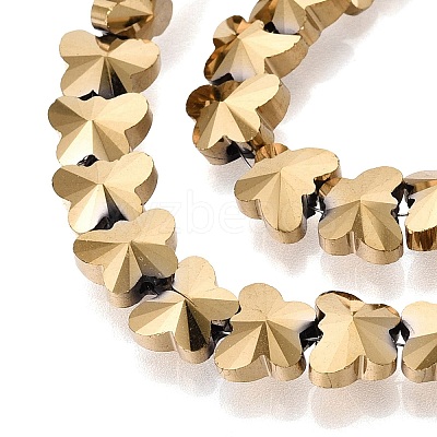 Electroplate Glass Beads Strands EGLA-Q135-04A-A01-1