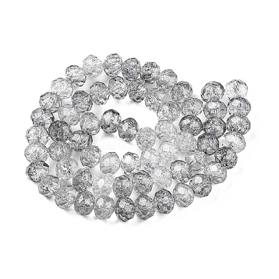Transparent Glass Beads Strands GLAA-T023-6mm-A09-1
