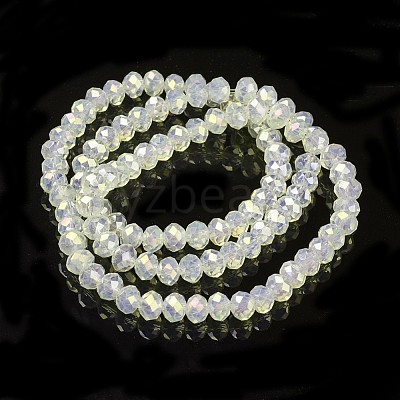Electroplate Glass Beads Strands EGLA-A034-J10mm-T05-1