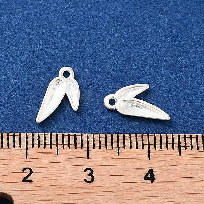 925 Sterling Silver Leaf Charms LS-STER-H112-01-1