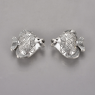 Tibetan Style Alloy Beads ED08Y-1