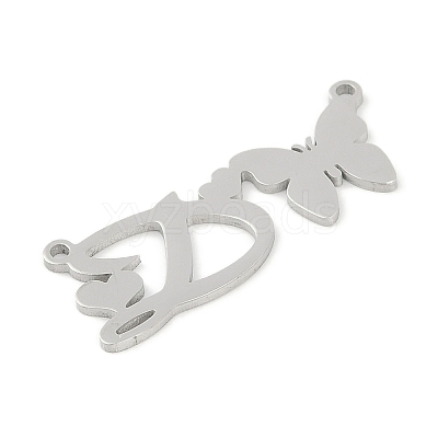 Non-Tarnish 304 Stainless Steel Pendants STAS-L279-002P-D-1
