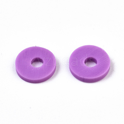 Handmade Polymer Clay Beads X-CLAY-Q251-6.0mm-112-1