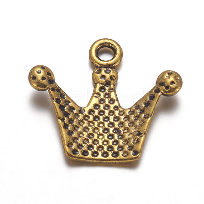 Tibetan Style Pendant Rhinestone Settings LS-TIBEP-A0368YKG-AG-FF-1