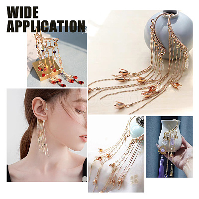 24Pcs 2 Colors Alloy Ear Cuff Findings FIND-HY0002-79-1