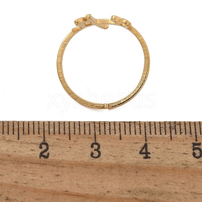 304 Stainless Steel Cuff Rings for Women RJEW-D285-01G-P-1