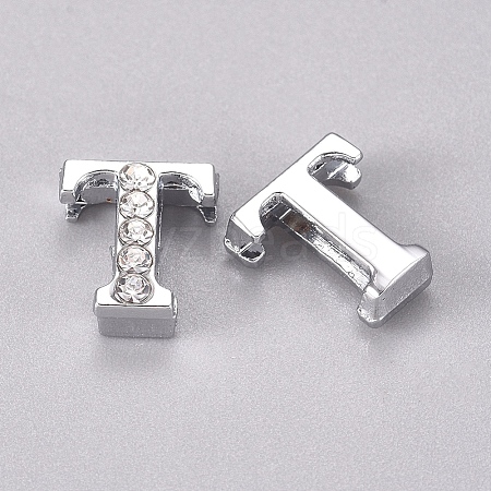 Alloy Slide Charms LS-PALLOY-WH0066-21T-1