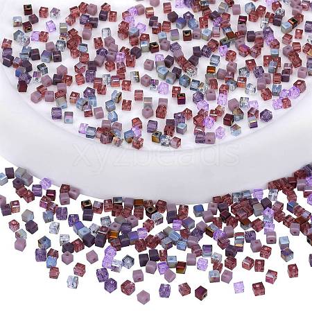 2 Bags Imitation Artificial Crystal Glass Beads GLAA-SZ0001-95A-08-1