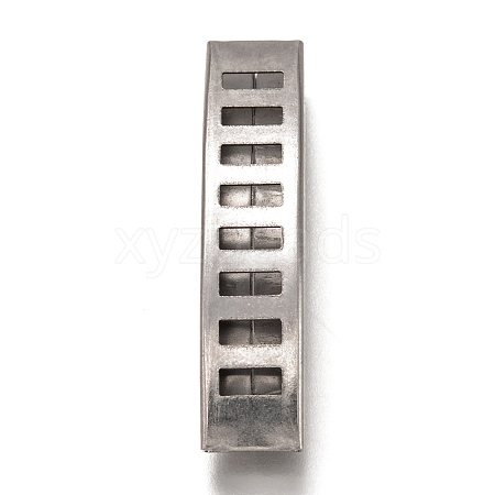 Non-Tarnish 304 Stainless Steel Slide Charms STAS-Z025-10P-1