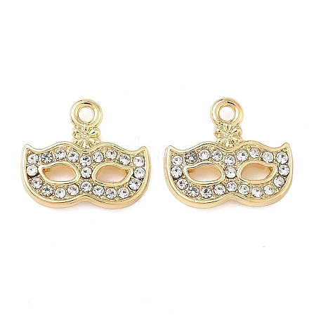 Alloy Rhinestone Pendants ENAM-I073-04G-02-1
