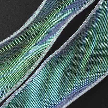 Flat Rainbow Color Organza Ribbon OCOR-TAC0015-06C-1