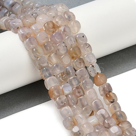Natural Dragon Veins Agate Beads Strands G-G177-E15-01-1