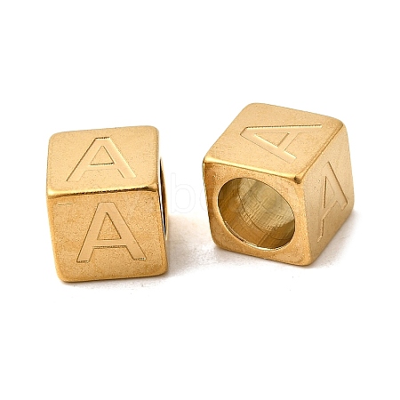 304 Stainless Steel European Beads STAS-D382-02A-G-1