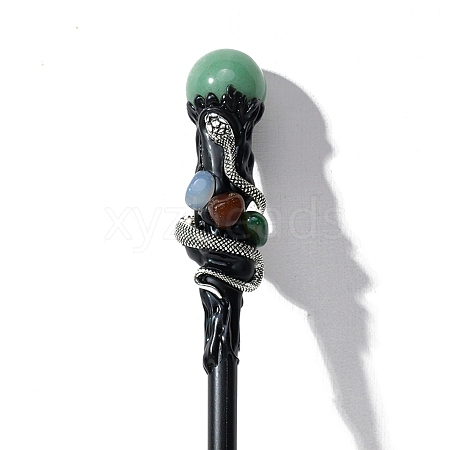 Natural Aventurine Magic Wand PW-WGE7ED6-07-1