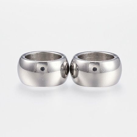 Tarnish Resistant 304 Stainless Steel Beads X-STAS-P127-01P-1