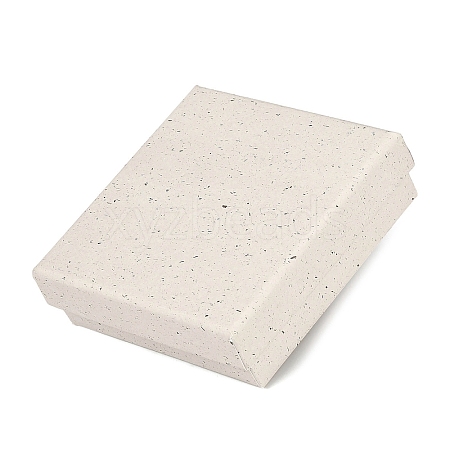 Square Paper Jewelry Storage Boxes with Sponge Inside CON-I013-01D-1