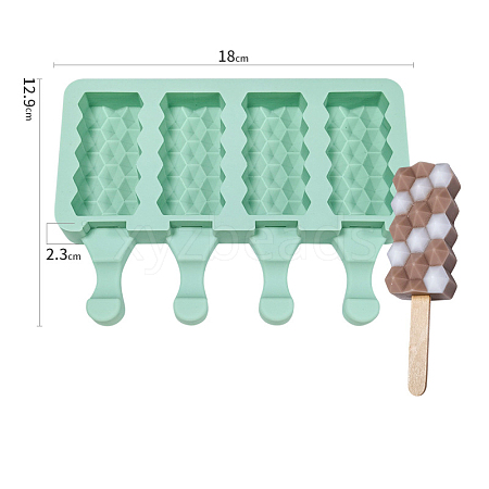 Silicone Ice-cream Stick Molds BAKE-PW0001-075H-C-1