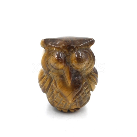 Natural Tiger Eye Carved Figurines Statues for Home Office Desktop Decoration PW-WGA73E9-03-1