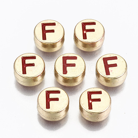 Alloy Enamel Beads LS-X-ENAM-S122-029F-RS-1