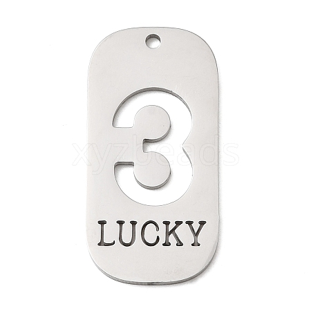 304 Stainless Steel Pendants STAS-D200-02D-P-1
