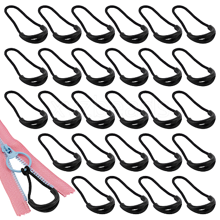 50Pcs PVC Zipper Sliders Pull DIY-AR0005-19-1