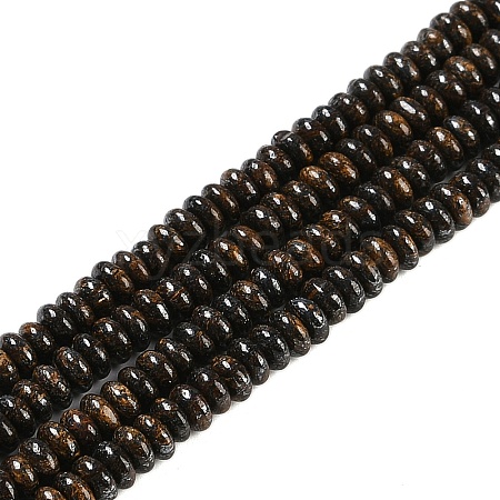 Natural Bronzite Beads Strands G-G084-C13-03-1