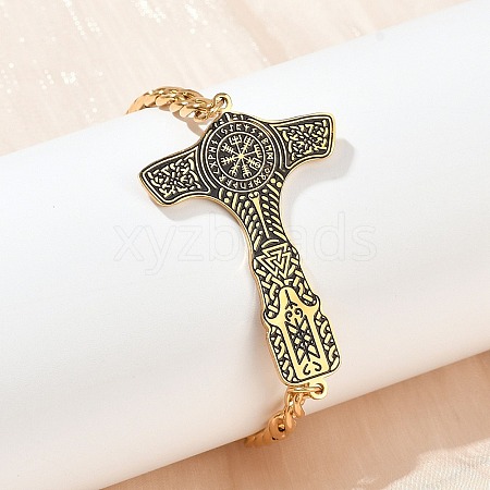 304 Stainless Steel Enamel Link Bracelets LS-BJEW-P356-01A-G-1