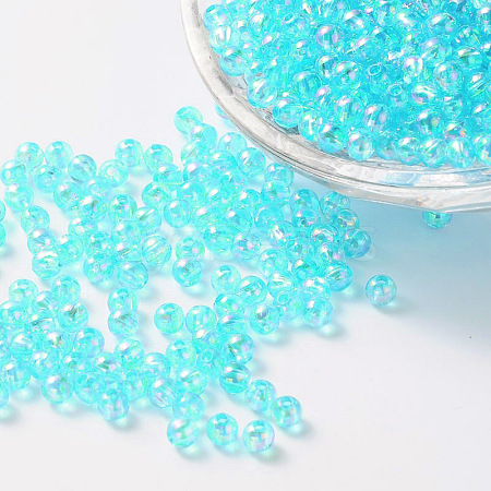 Eco-Friendly Transparent Acrylic Beads LS-X-PL731-7-1
