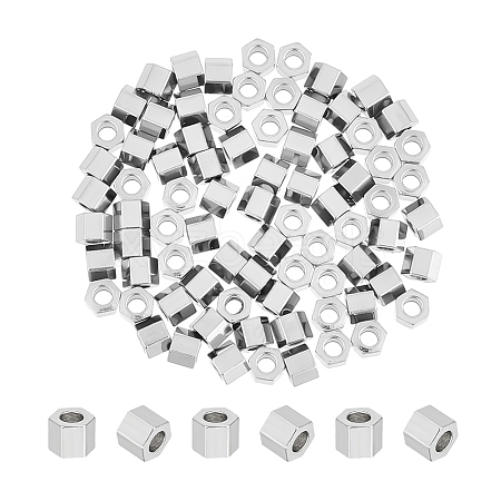 Unicraftale 80Pcs 304 Stainless Steel Spacer Beads STAS-UN0050-36-1