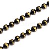Electroplate Brass Ball Chains X-CHC-M004-11-FF-1