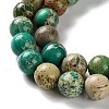 Dyed Natural Regalite/Imperial Jasper/Sea Sediment Jasper Beads Strands G-B124-C01-10-4