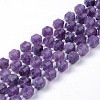 Natural Amethyst Beads Strands X-G-R482-06A-10mm-1