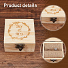 Square Wooden Finger Ring Storage Boxs CON-WH0086-062-4