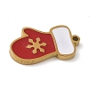 Christmas Themes 304 Stainless Steel Enamel Charms LS-STAS-K312-04E-G-2