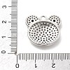 Brass Micro Pave Cubic Zirconia Pendants KK-L228-15P-3