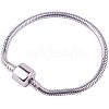 304 Stainless Steel European Style Bracelets for Jewelry Making STAS-PH0006-02B-1