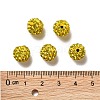 Pave Disco Ball Beads X1-RB-A130-10mm-17-3