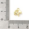 Rack Plating Brass Micro Pave Cubic Zirconia Charms KK-S396-66G-3